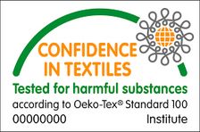 Confidence in Textiles - Tested for harmful substances according to Oeko-Tex® Standard 100