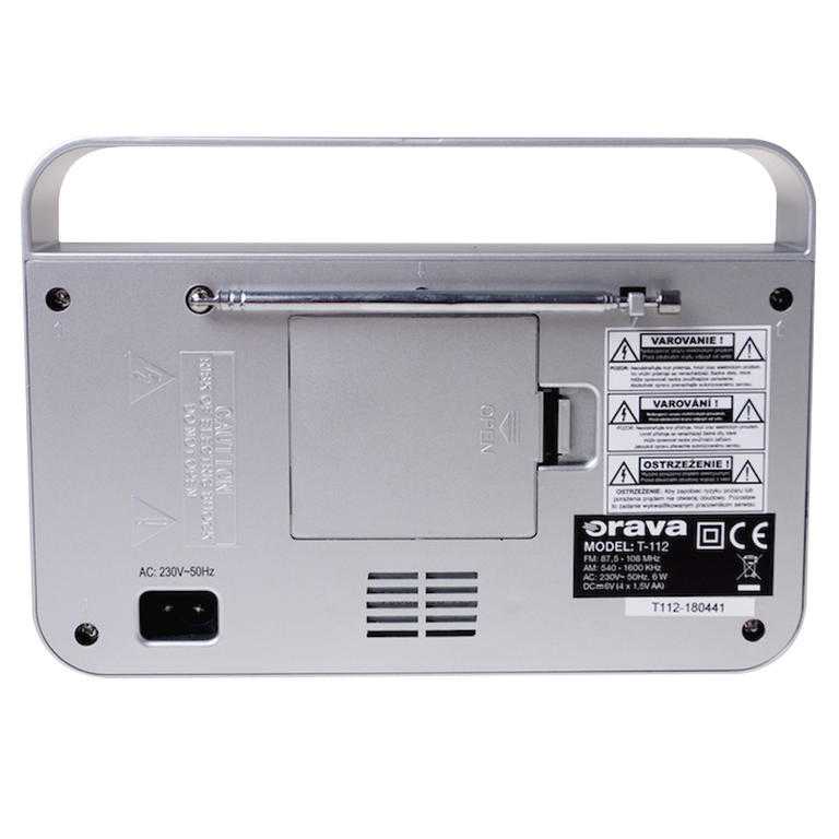 Orava Prenosné rádio T-112 - galéria #1