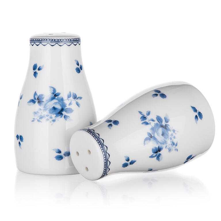 Keramická soľnička BLUE FLOWER - galéria #1