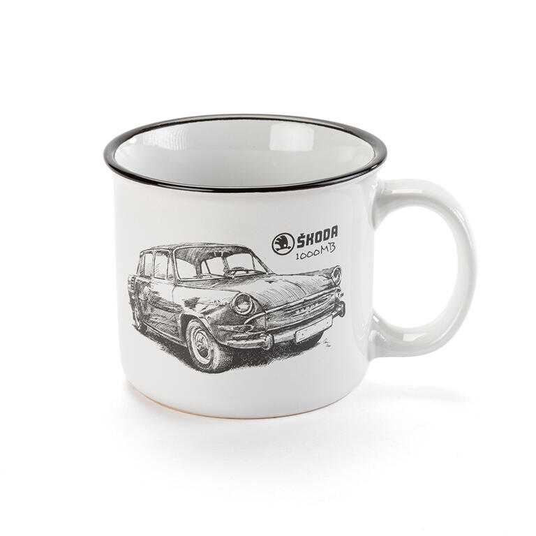 Keramický hrnček ŠKODA 1000 MB 480 ml