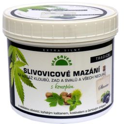 Slivovicové mazanie s konopou 500 ml - galéria #1