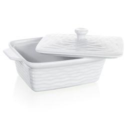 Forma zapekacia obdĺžniková s vekom CULINARIA White 28 x 18 cm - galéria #2