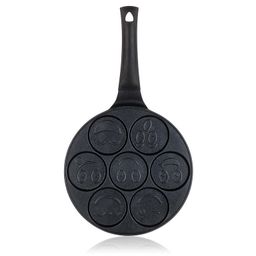 Panvica na 7 lievancov s nepriľnavým povrchom ALIVIA Smile 26 cm - galéria #2