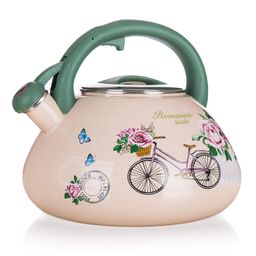 Smaltovaná pískacia kanvica ROMANTIC RIDE 3 l - galéria #1