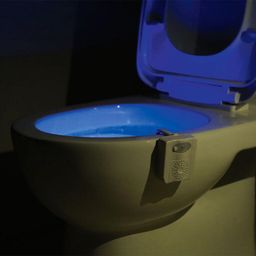 LED lampička na toaletu - galéria #1