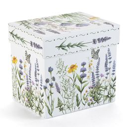 Porcelánový hrnček LEVANDUĽA A MOTÝLI v darčekovej krabičke 350 ml - galéria #2