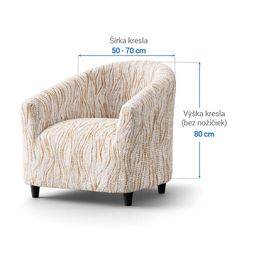 klubové kreslo (š. 50 - 70 cm) - galéria #5