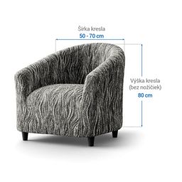 klubové kreslo (š. 50 - 70 cm) - galéria #5