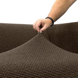 dvojkreslo s drevenými rúčkami (š. 130 - 160 cm) - galéria #2