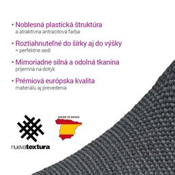 Super strečové poťahy NIAGARA antracitová - galéria #4
