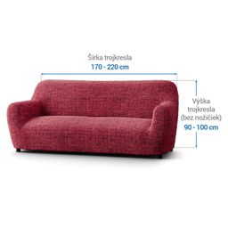 trojkreslo (š. 170 - 220 cm) - galéria #5