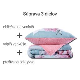 Prešívaná baránková súprava Dual Feel PLEASURE 3 ks - galéria #1