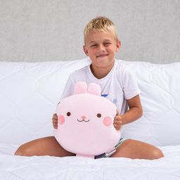 Detský tvarovateľný squish vankúšik KRÁLIČEK 40 cm - galéria #3