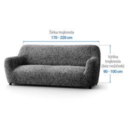 trojkreslo (š. 170 - 220 cm) - galéria #5