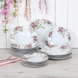 Porcelánová sada tanierov BEAUTY 18 ks