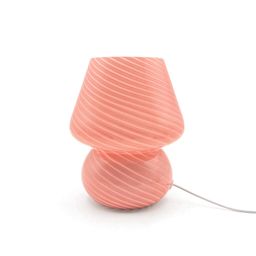 LED stolná lampička ružová