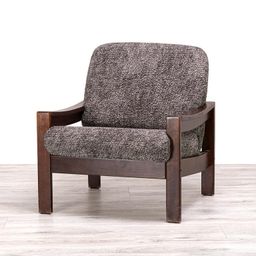 kreslo s drevenými rúčkami (š. 40 - 70 cm)