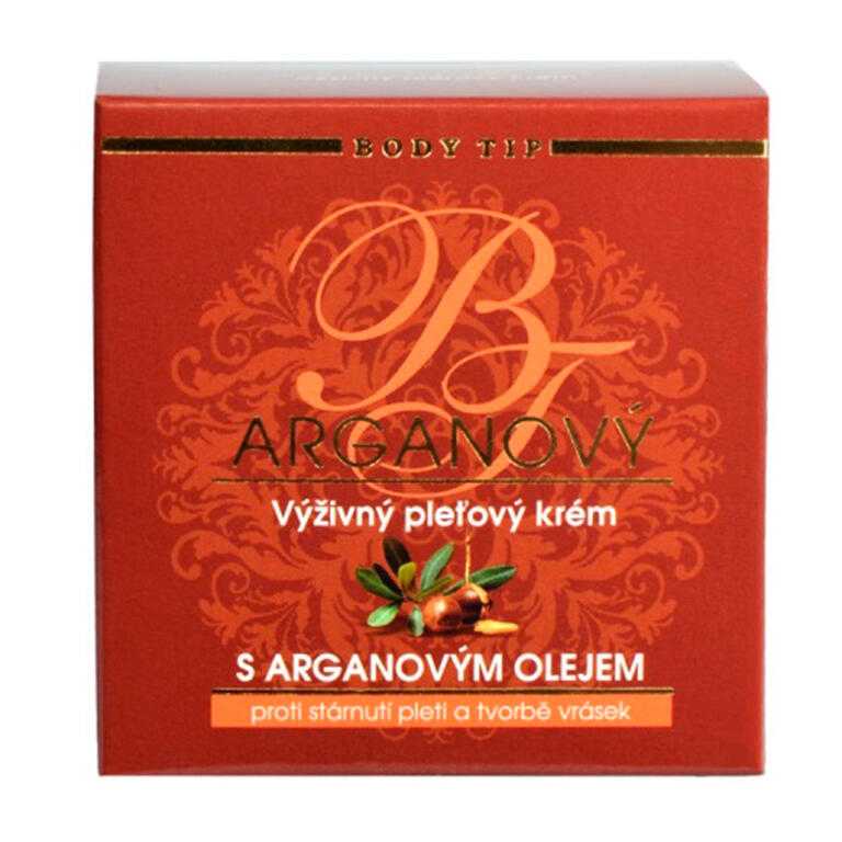 Výživný pleťový krém s Bio arganovým olejom BODY TIP 50 ml - galéria #2