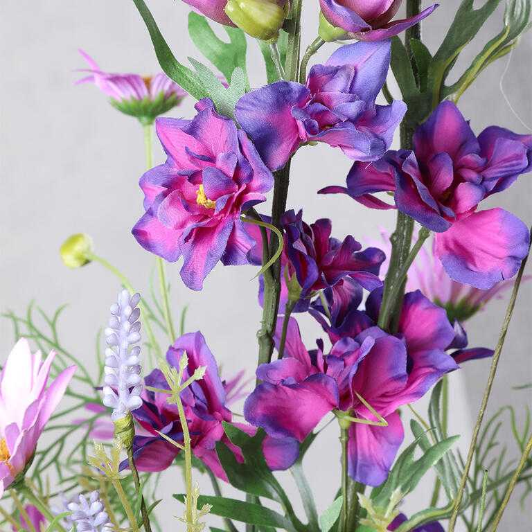 Kytica DELPHINIUM, SEDMOKRÁSKA, LUČNÉ KVETY 97 cm - galéria #2
