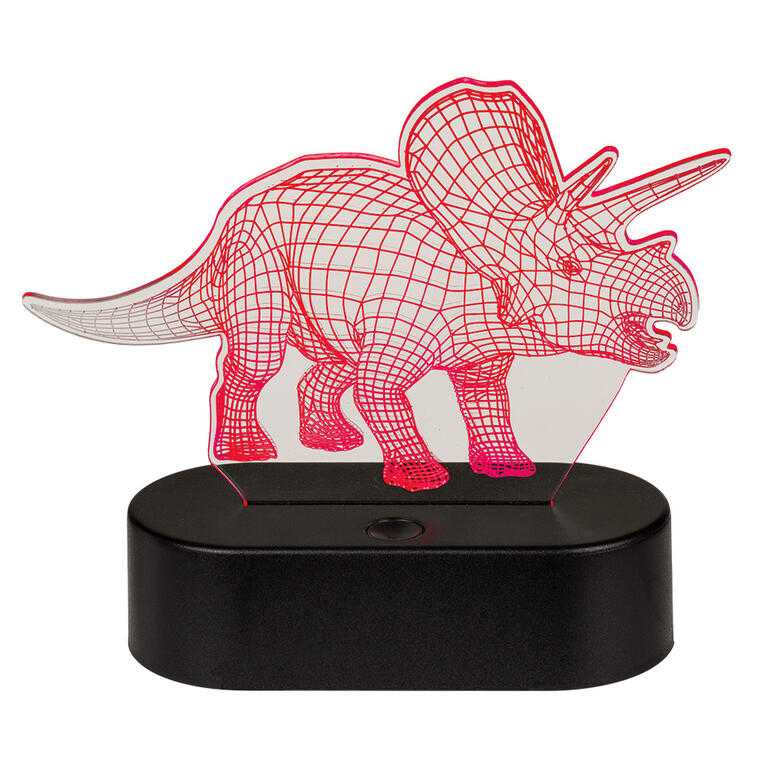 Detská lampička 3D TRICERATOPS - galéria #2