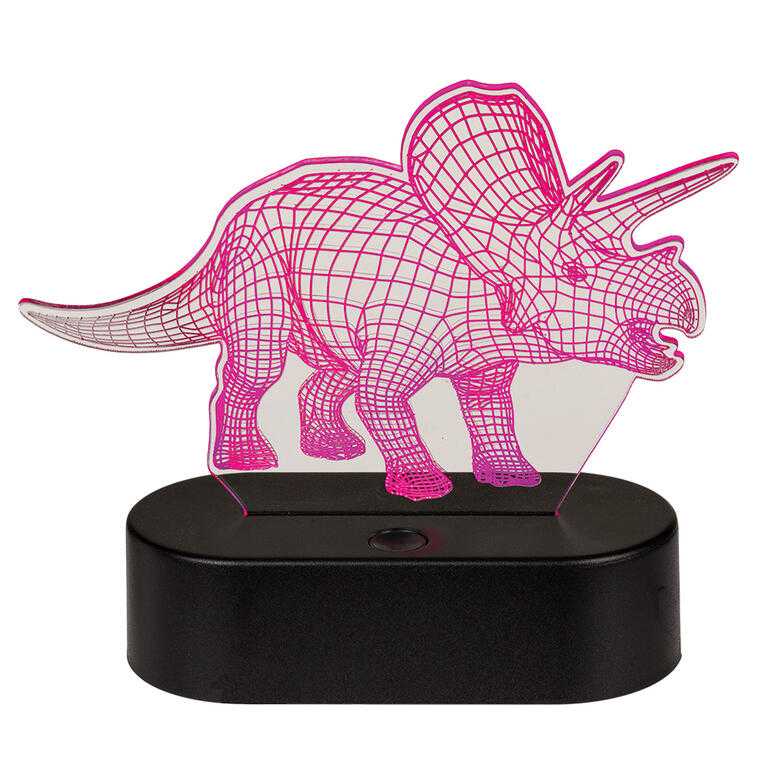 Detská lampička 3D TRICERATOPS - galéria #4