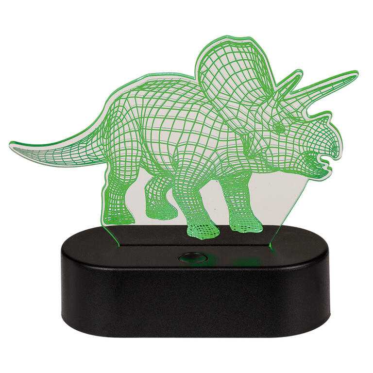 Detská lampička 3D TRICERATOPS - galéria #6