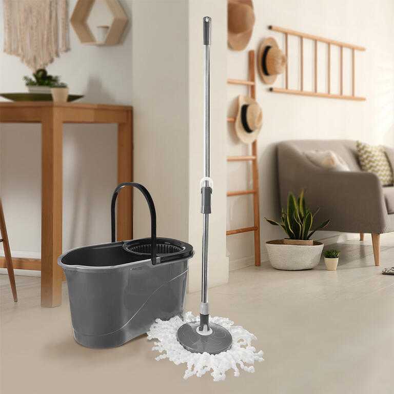 Rotačný mop s vedrom GREY - galéria #1
