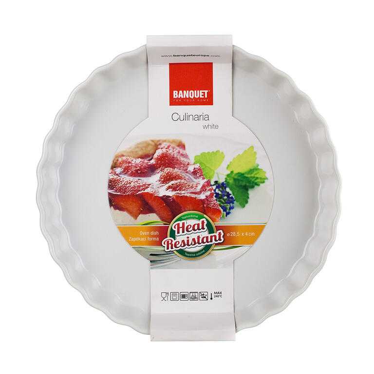Forma na koláč CULINARIA White 28,5 cm - galéria #2