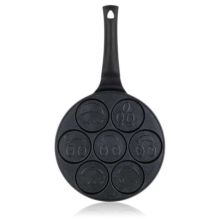 Panvica na 7 lievancov s nepriľnavým povrchom ALIVIA Smile 26 cm - galéria #2