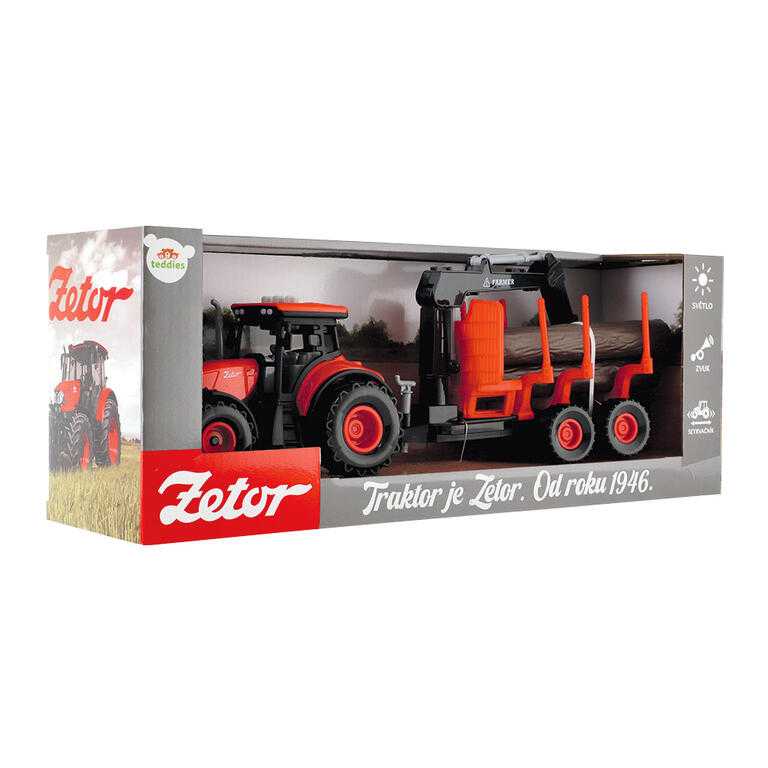 Traktor ZETOR na zotrvačník so svetlom a zvukom - galéria #2