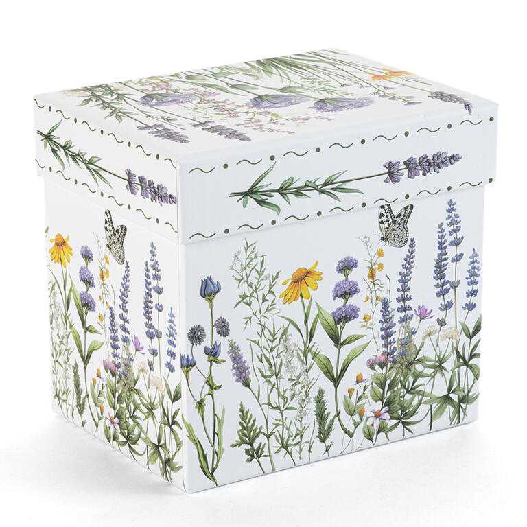 Porcelánový hrnček LEVANDUĽOVÁ ZÁHRADA v darčekovej krabičke 350 ml - galéria #2