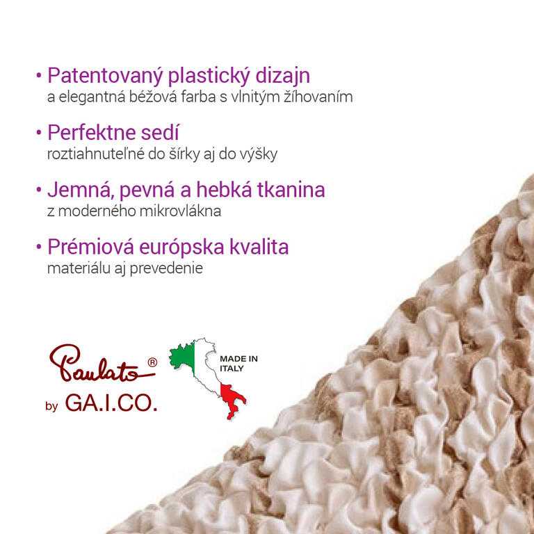 trojkreslo s drevenými rúčkami (š. 150 - 200 cm) - galéria #4