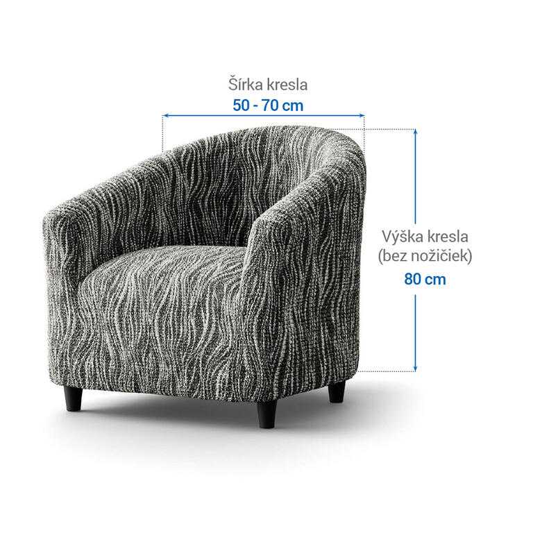 klubové kreslo (š. 50 - 70 cm) - galéria #5