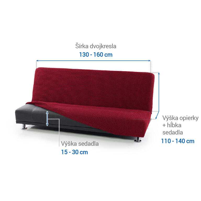 dvojkreslo s drevenými rúčkami (š. 130 - 160 cm) - galéria #5