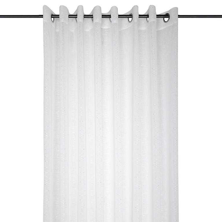 Voálová záclona na francúzske okno CELIAN XXL 300 x 280 cm - galéria #1