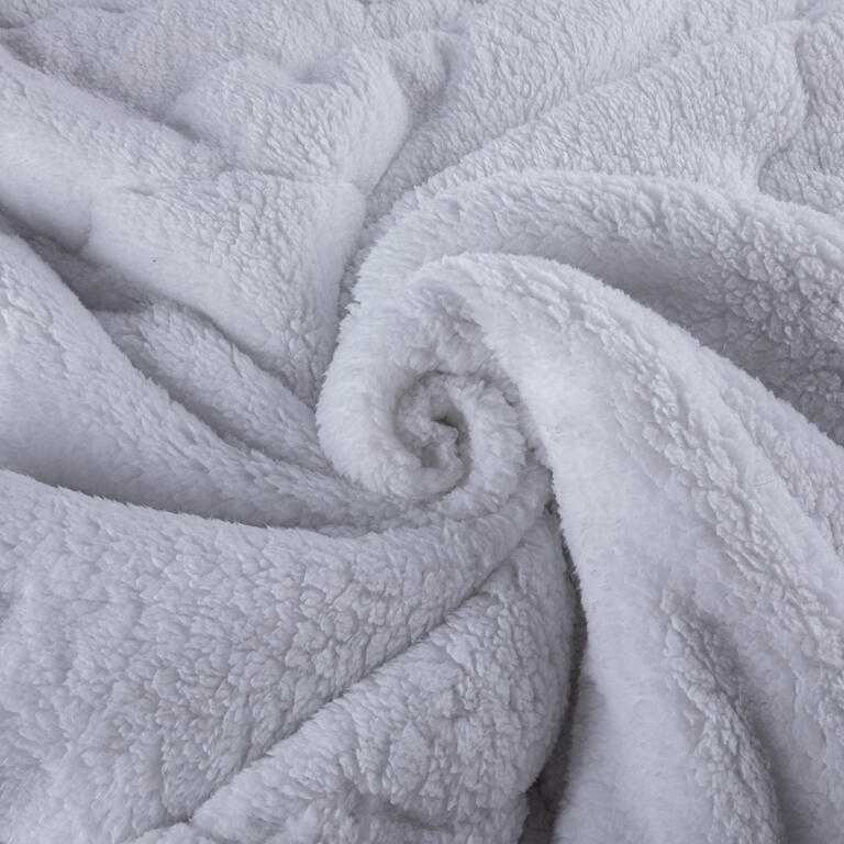 Prešívaná baránková súprava INVERNO béžová - galéria #5