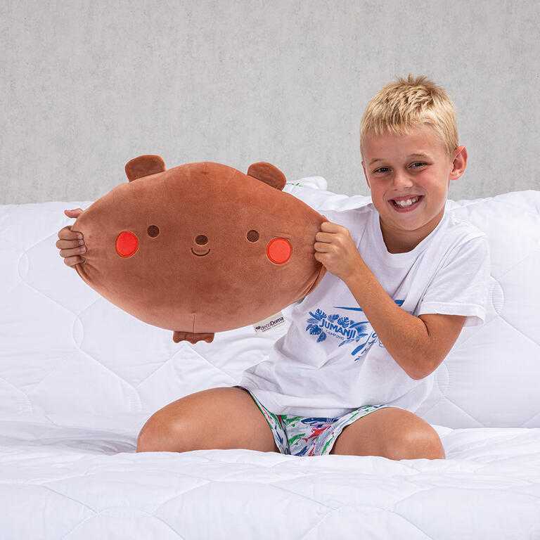 Detský tvarovateľný squish vankúšik MEDVEĎ 40 cm - galéria #3