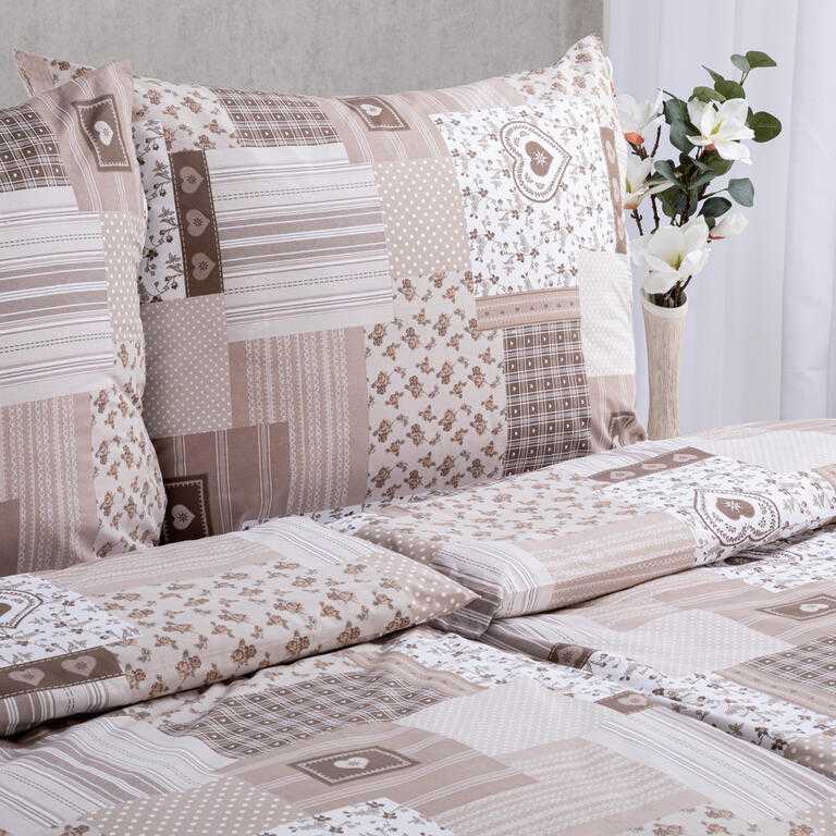 Bavlnené posteľné obliečky PATCHWORK - galéria #1