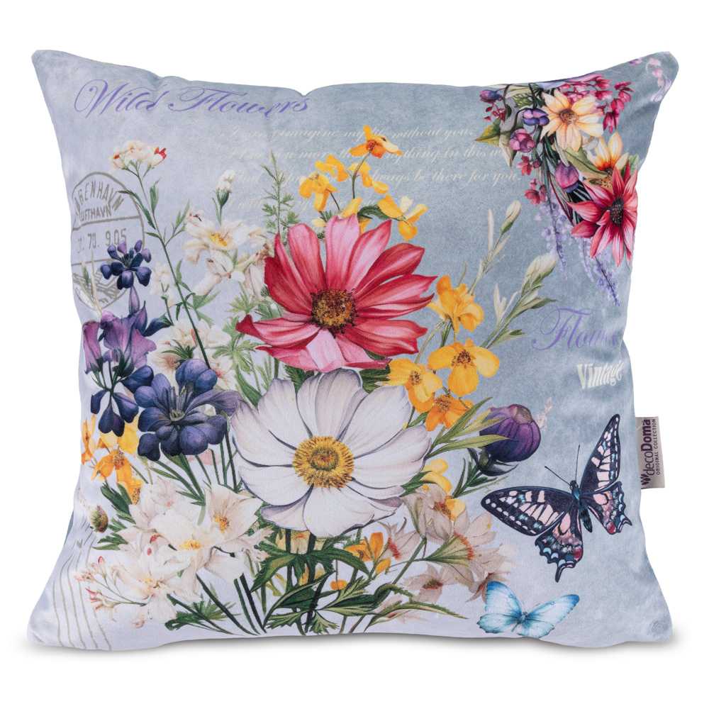 Sada 3 ks obliečok na vankúšiky SPRING FLOWERS 45 x 45 cm - galéria #1