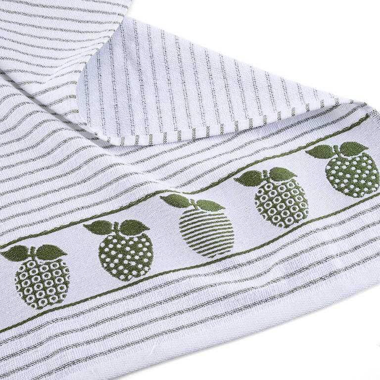 Kuchynské froté utierky APPLE 40 x 60 cm sada 3 ks - galéria #1