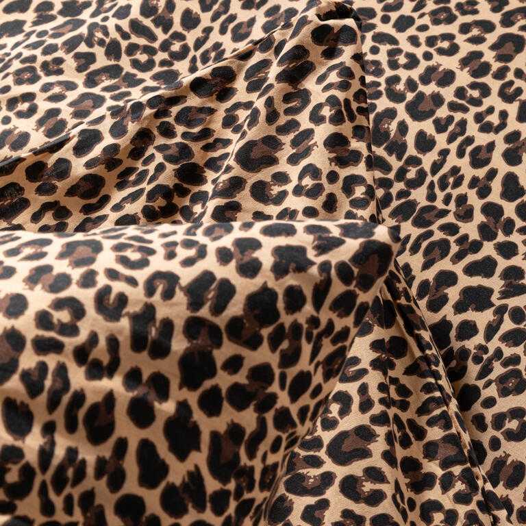 Bavlnené posteľné obliečky LEOPARDIA ELEGANCIA - galéria #1