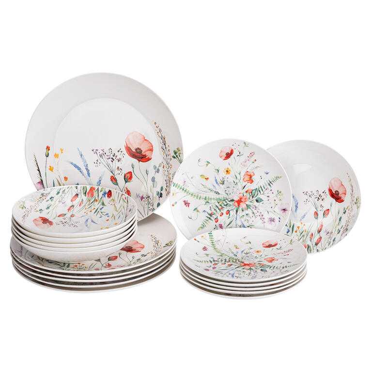 Porcelánová sada tanierov MAK 18 ks
