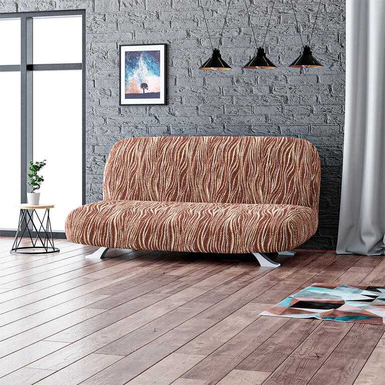 dvojkreslo s drevenými rúčkami (š. 80 - 140 cm)
