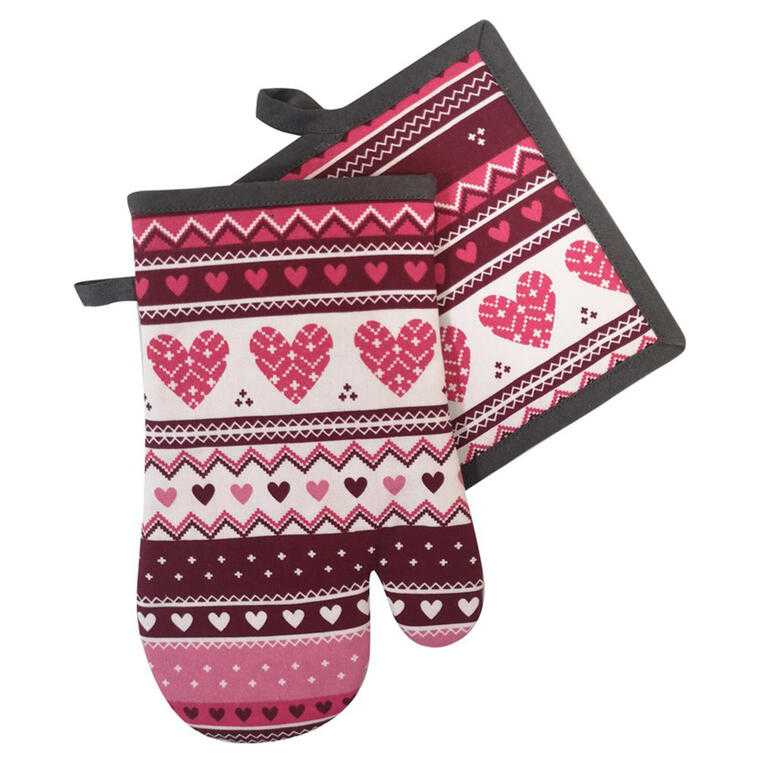 Kuchynská chňapka a podložka VALENTINES