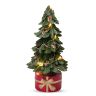 Vianočný stromček s LED svetlami 27 cm