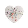 Porcelánový dezertný tanier MAK, srdce, 17,5 cm