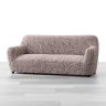 Bielastické poťahy BRILLANTE hnedé trojkreslo (š. 170 - 220 cm)