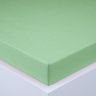 Napínacia plachta na posteľ froté EXCLUSIVE svetlo zelená sada 2 ks 90 x 200 cm