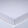 Napínacia plachta na posteľ jersey EXCLUSIVE biela sada 2 ks 90 x 200 cm