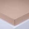 Napínacia plachta na posteľ jersey EXCLUSIVE orechová 90 x 200 cm